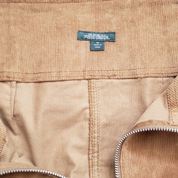 Women's corduroy mini skirt size 10 - Picture 3 of 3